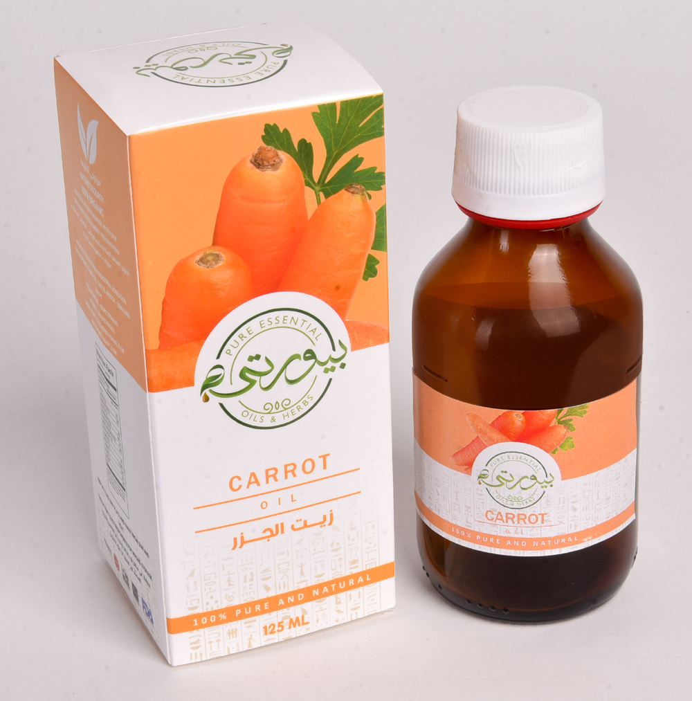 زيت بذور الجزر (Daucus carota) العضوي والتقليدي